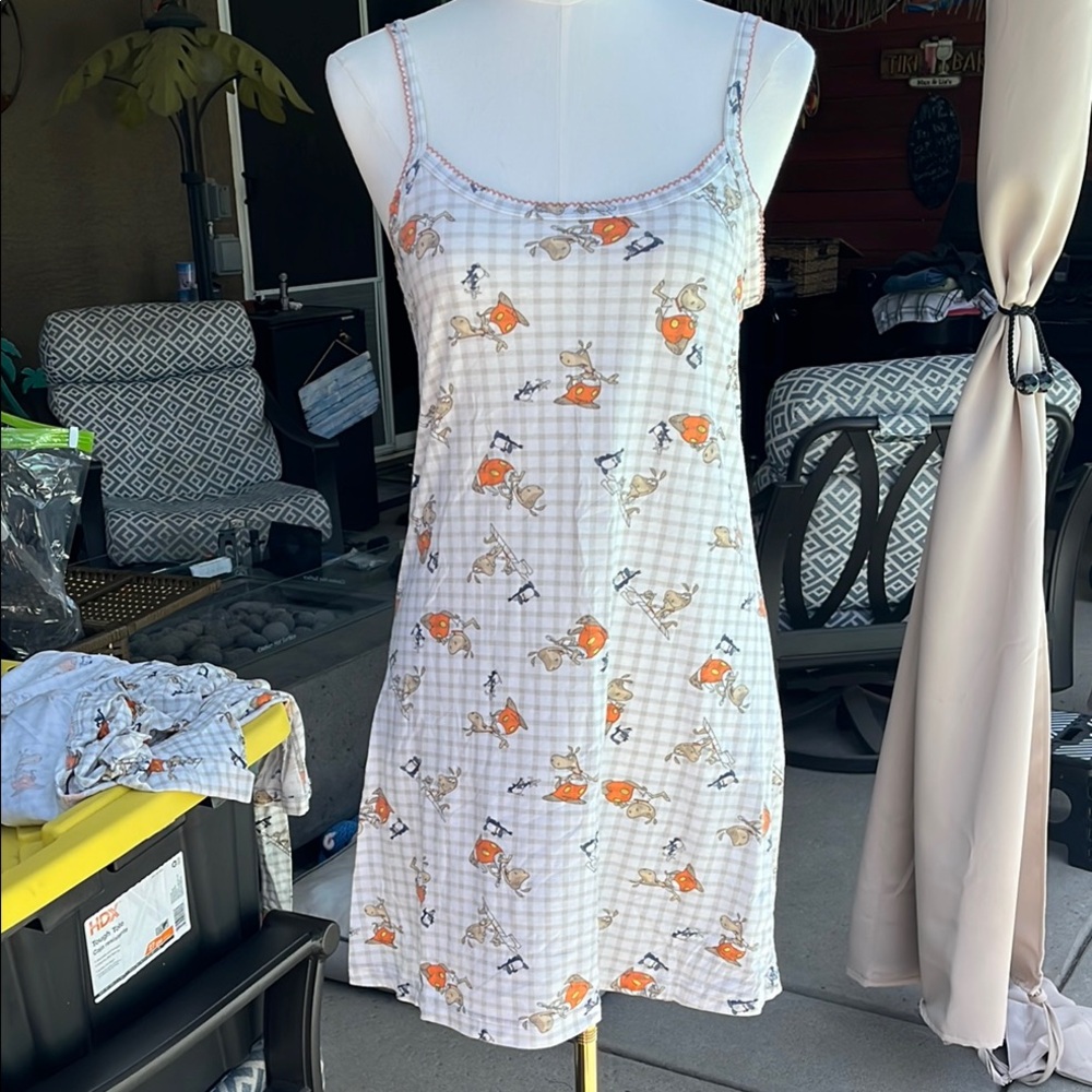 Patterned Pajama with Robe
